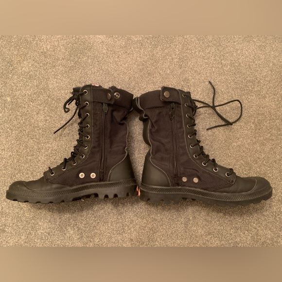 Palladium Pampa Tactical Black Boots, Size 8 EXCELLENT CONDITION - Picture 8 of 9